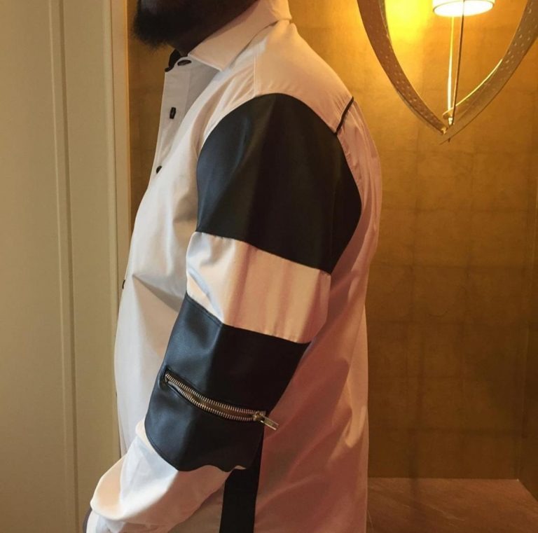 Shirt with unique sleeve design